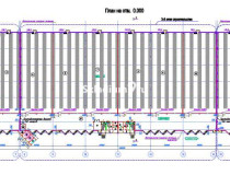 plans. Морозильный склад (от -16 до -22) Склад Московская обл, Видное, деревня Андреевское, тер Индустриальный парк Андреевское , 39 453 м2 фото 1